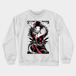 Seductive geisha 7402 Crewneck Sweatshirt